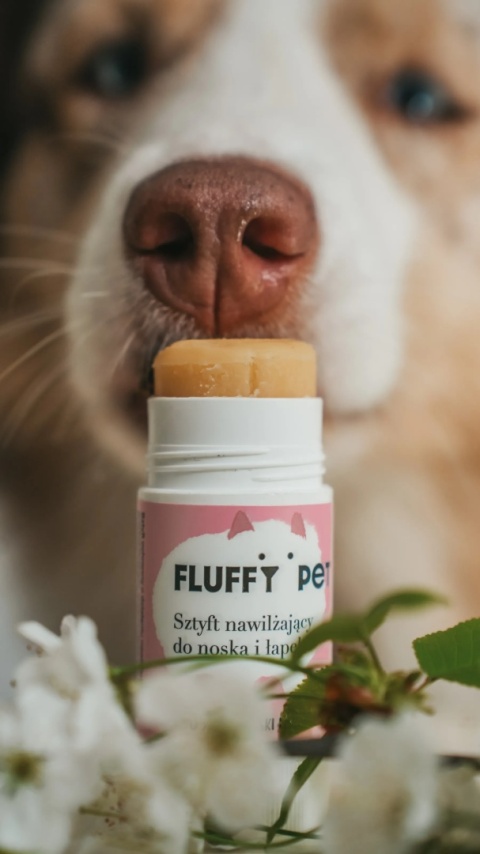 Fluffy Pet - Sztyft nawilżający do łapek i noska 23 ml Fluffy Pet - Sztyft nawilżający do łapek i noska 23 ml