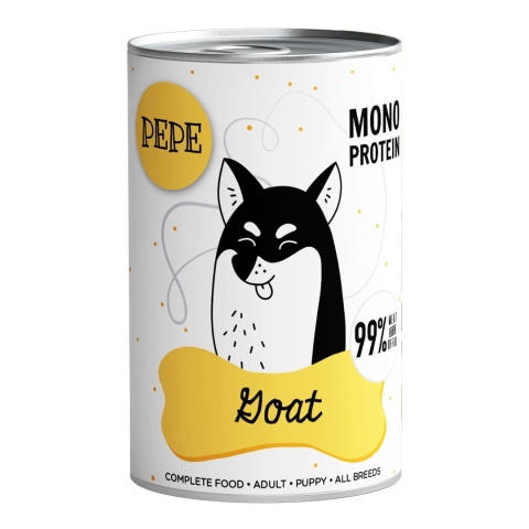 Karma mokra PEPE Goat - KOZA 400g Karma mokra PEPE Goat - KOZA 400g