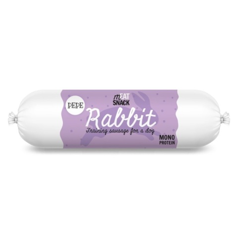 Kiełbaska treningowa PEPE Królik 200g Kiełbaska treningowa PEPE Królik 200g