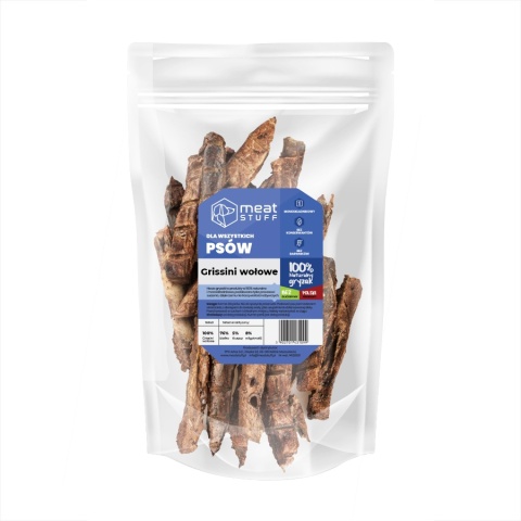 Meat Stuff - Grissini wołowe 100 g Meat Stuff - Grissini wołowe 100 g