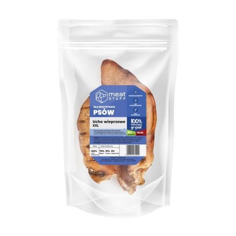 Meat Stuff - Ucho wieprzowe XXL 1 szt. Meat Stuff - Ucho wieprzowe XXL 1 szt.