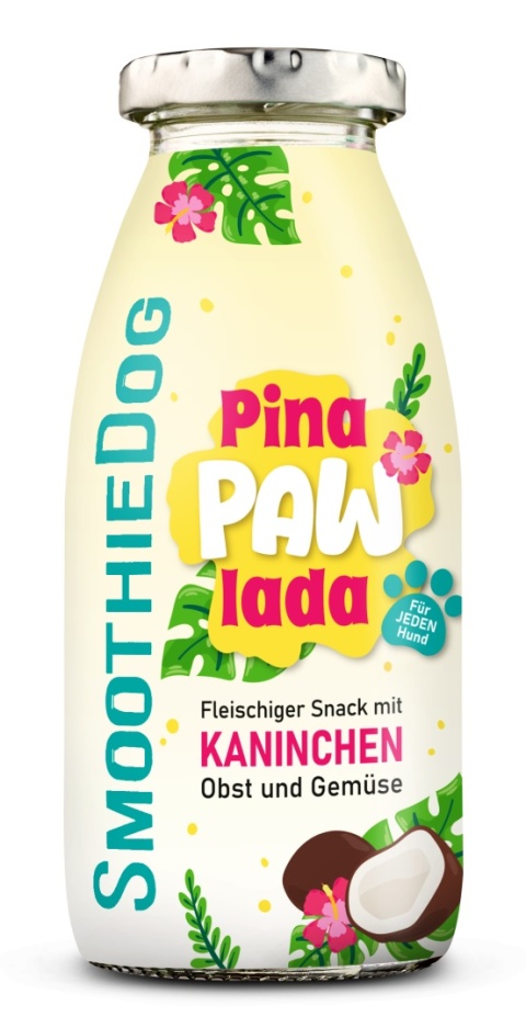 SmoothieDog Summer Edition - PinaPawLada z królikiem SmoothieDog Summer Edition - PinaPawLada z królikiem