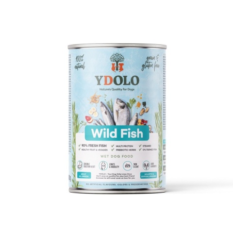YDOLO Wild Fish - ryby morskie - mokra karma dla psa 400g YDOLO Wild Fish - ryby morskie - mokra karma dla psa 400g