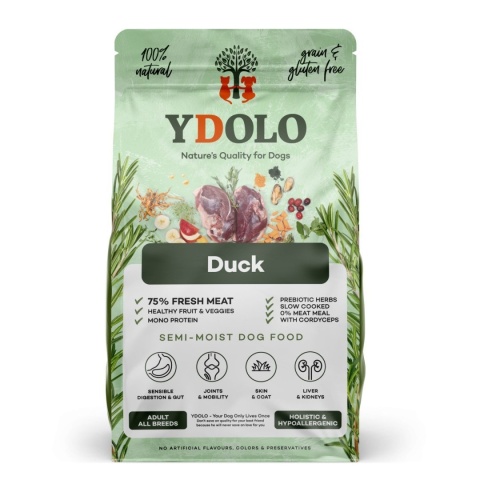 YDOLO - kaczka - karma półwilgotna 2,5kg YDOLO - kaczka - karma półwilgotna 2,5kg