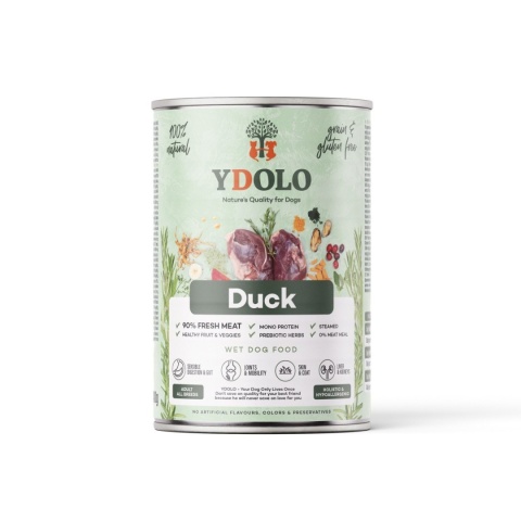 YDOLO - kaczka - mokra karma dla psa 400g YDOLO - kaczka - mokra karma dla psa 400g