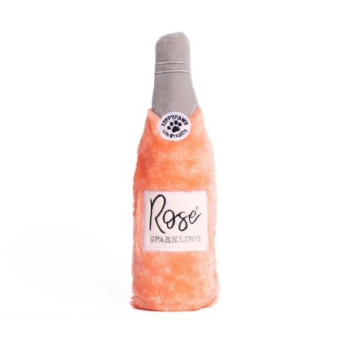 ZippyPaws - pluszowa trzaskająca butelka Rose ZippyPaws - pluszowa trzaskająca butelka Rose