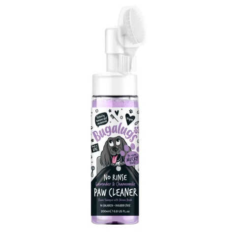 Bugalugs Paw Cleaner 200ml - pianka do czyszczenia łap psa bez spłukiwania - Lawenda z rumiankiem