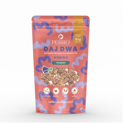 PERRO - DAJ DWA Konina Trenerki 85g PERRO - DAJ DWA Konina Trenerki 85g