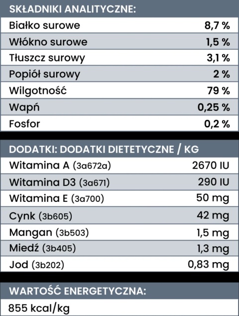Perro - Karma mokra KACZKA z warzywami LIGHT 400g Perro - Karma mokra KACZKA z warzywami LIGHT 400g