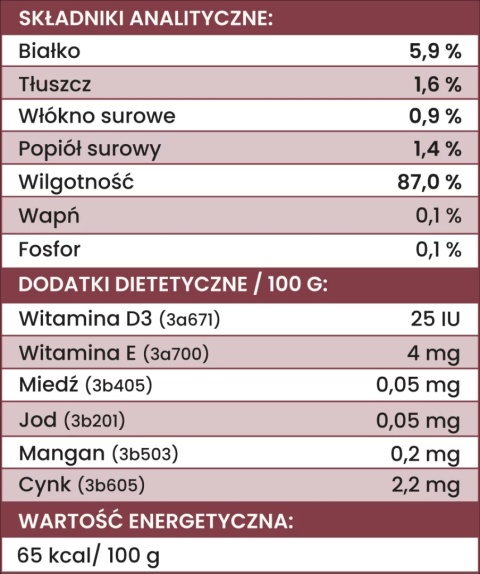 Perro - Karma mokra INDYK z warzywami LIGHT 400g Perro - Karma mokra INDYK z warzywami LIGHT 400g