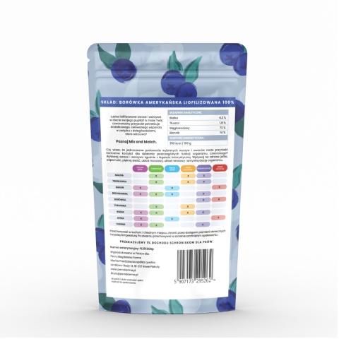 Perro - MIX & MATCH Borówka amerykańska liofilizowana 20g