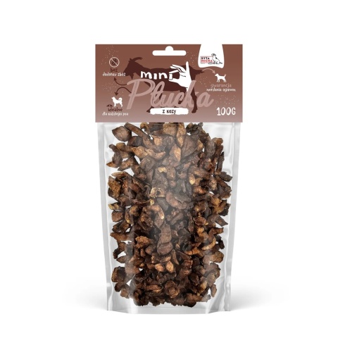 Syta Micha - Mini płucka z kozy 100g Syta Micha - Mini płucka z kozy 100g