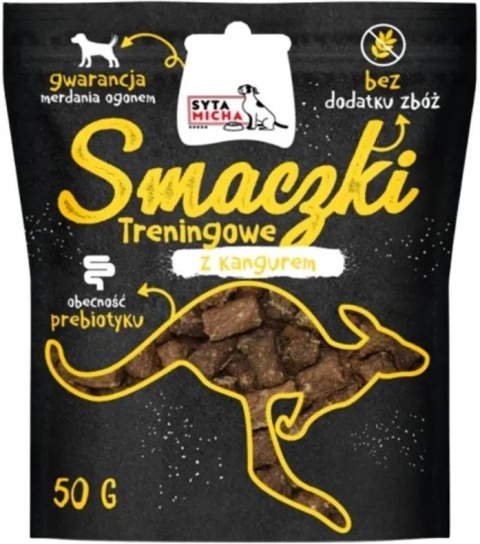 Syta Micha - Smaczki treningowe z kangurem 50g Syta Micha - Smaczki treningowe z kangurem 50g