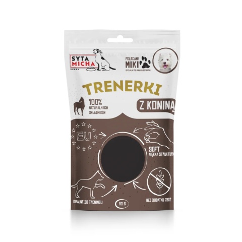 Syta Micha - Trenerki z koniną 80g Syta Micha - Trenerki z koniną 80g