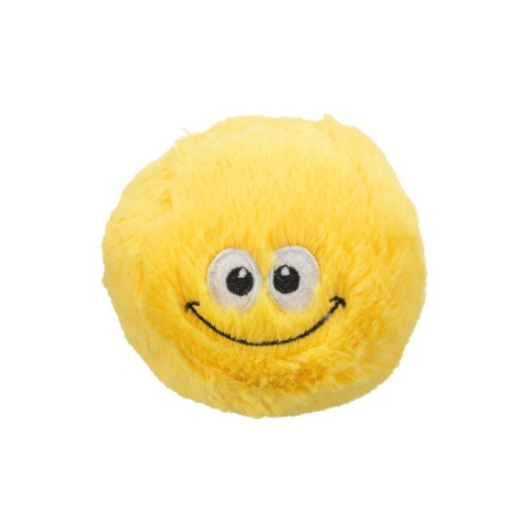 Trixie - Pluszowa piłeczka z piszczałką 10cm Trixie - Pluszowa piłeczka z piszczałką 10cm