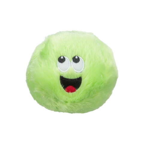 Trixie - Pluszowa piłeczka z piszczałką 10cm Trixie - Pluszowa piłeczka z piszczałką 10cm