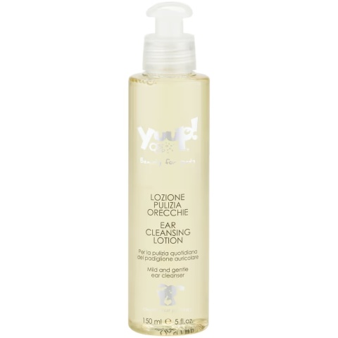 Yuup! Home Ear Cleaning Lotion 150ml - preparat do czyszczenia uszu zwierząt z naturalnymi ekstraktami Yuup! Home Ear Cleaning Lotion 150ml - preparat do czyszczenia uszu zwierząt z naturalnymi ekstraktami