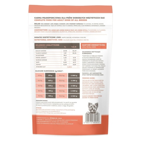 FARMA - Karma mokra saszetka 500g - Konina