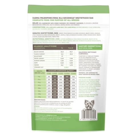 FARMA - Karma mokra saszetka 500g - Jagnięcina PUPPY dla szczeniąt