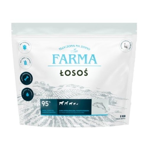 FARMA - Karma tłoczona na zimno Łosoś 2kg