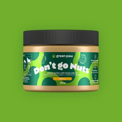 Green Paw - Don't go Nuts - Relaksujące masło orzechowe z CBD