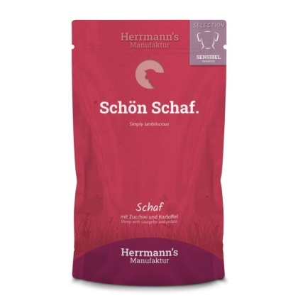 HERRMANN'S - karma mokra w saszetce baranina z cukinią 150g