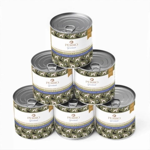 Perro Gourmet - Kangur z dynią 400g x 6szt ZESTAW