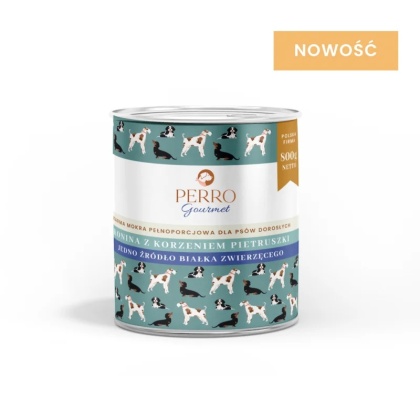 Perro Gourmet - Konina z korzeniem pietruszki 800g