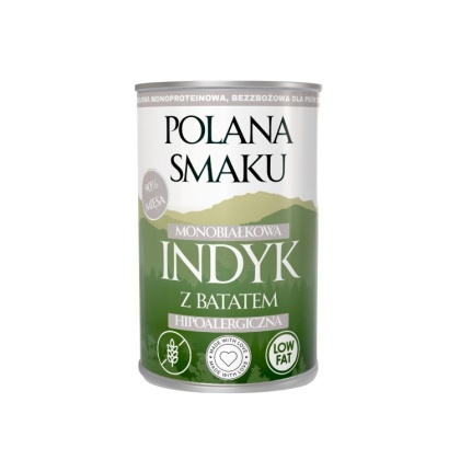 Polana Smaku - Indyk z batatem 400g