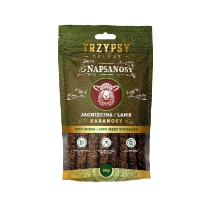 TRZY PSY - Napsanosy z Jagnięciny 80g