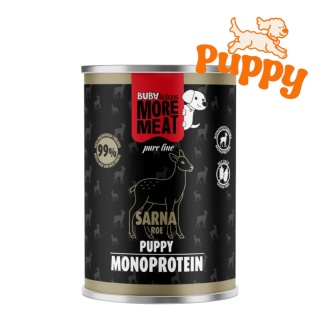 BUBA More Meat - Sarna dla szczeniąt 400g - Mono Pure Puppy