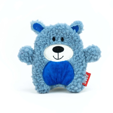 BUBA - Teddy niebieski pluszak szeleszczący bez piszczałki i bez wypełnienia 13cm