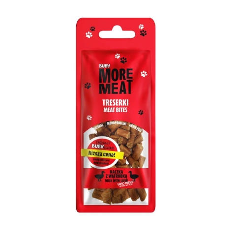 BUBAlicious More Meat - treserki kaczka z wątróbką
