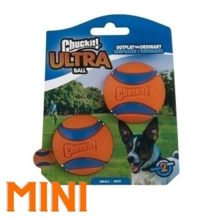 CHUCKIT! - Piłka Ultra Ball Small 5 cm - 2 szt
