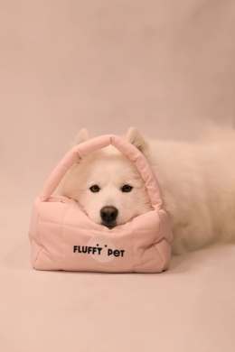 Fluffy Pet - Limitowana kosmetyczka z rączką - różowa