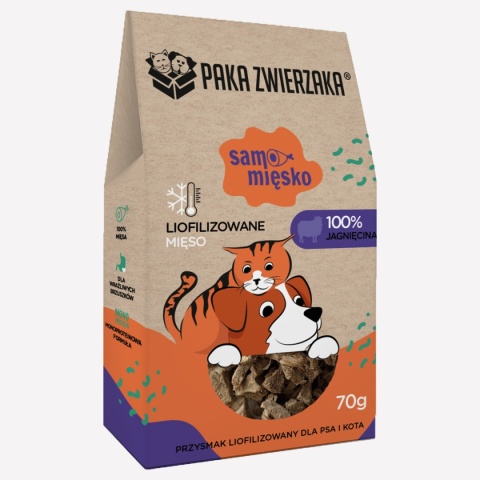 Paka Zwierzaka - Samo Mięsko jagnięcina 70 g