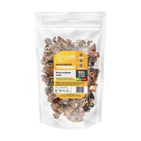 Meat Stuff - Płuca wołowe kostka 500g duże opakowanie
