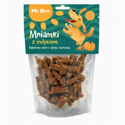 Mr. Bro - Mniamki Przysmaki dla psa z Indyka Air Dried