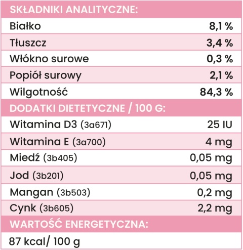 Perro Gourmet - Królik z marchewką 400g - wygięta puszka
