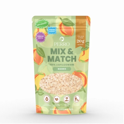 Perro - MIX & MATCH Mango liofilizowane 20g