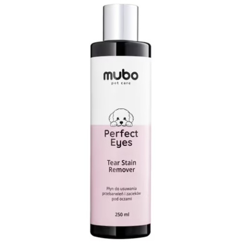 Mubo Perfect Eyes Tear Stain Remover - Płyn na zacieki i przebarwienia pod oczami dla psa i kota