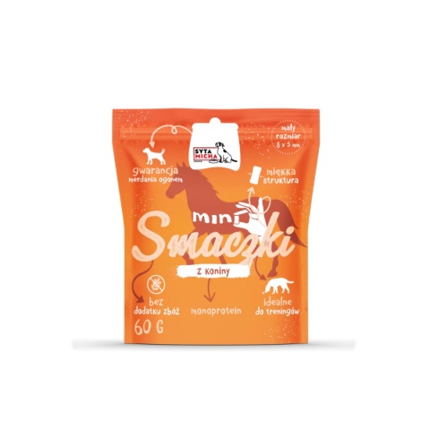 Syta Micha - Mini smaczki z koniny 60g