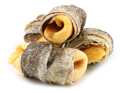 Fish4Dogs – Apple Fish Wraps - Jabłko owinięte w skórę ryby