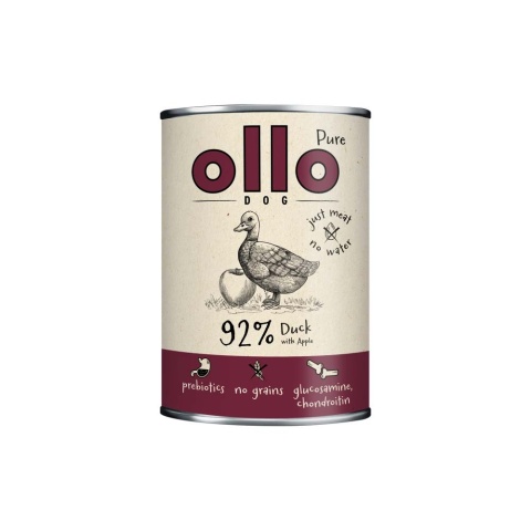 Ollo Pure - Kaczka z jabłkiem 850g