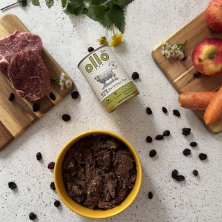 Ollo Pure - Wołowina i Zielone Żwacze 850g